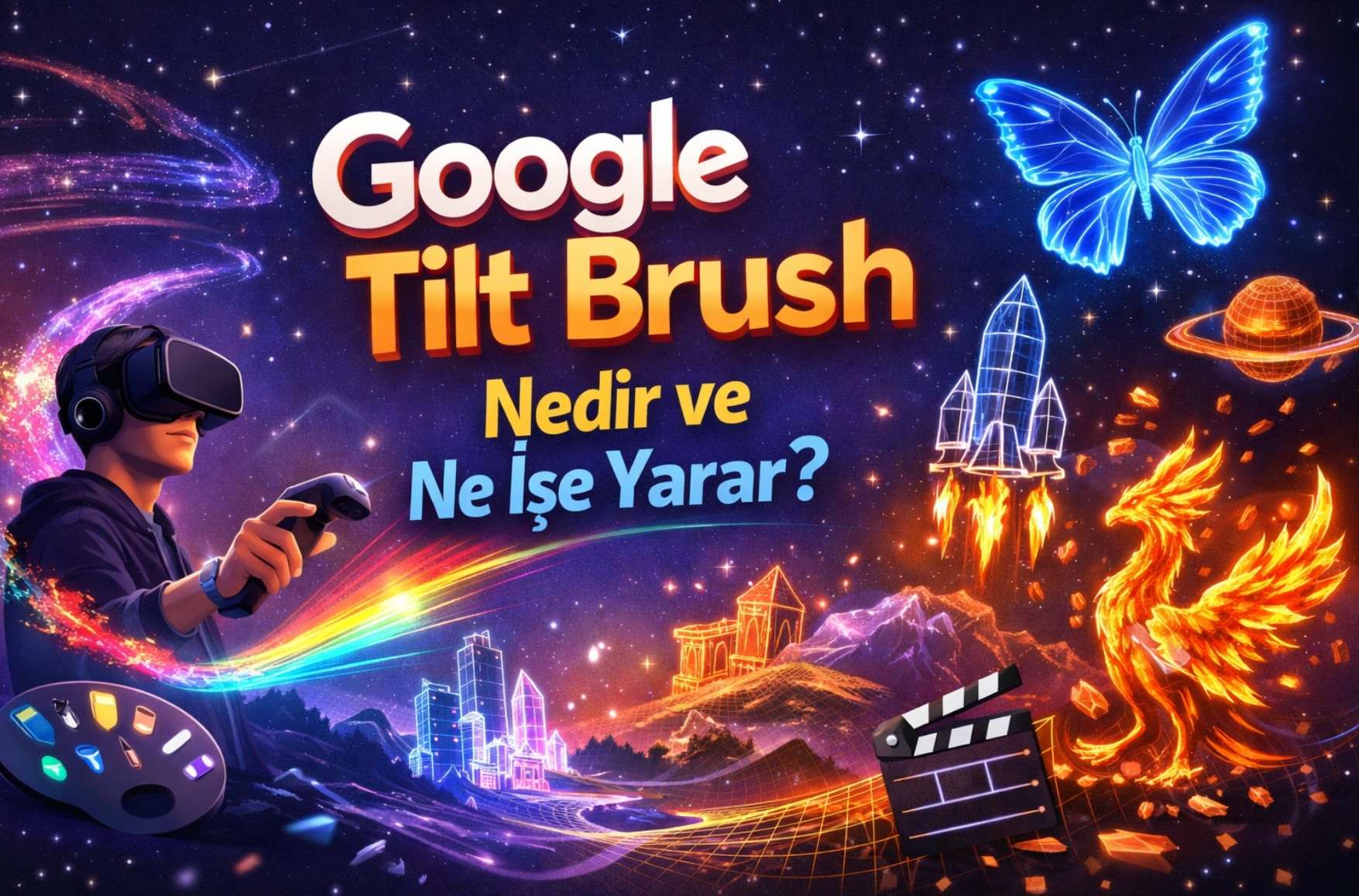 Google Tilt Brush Nedir ve Ne İşe Yarar?
