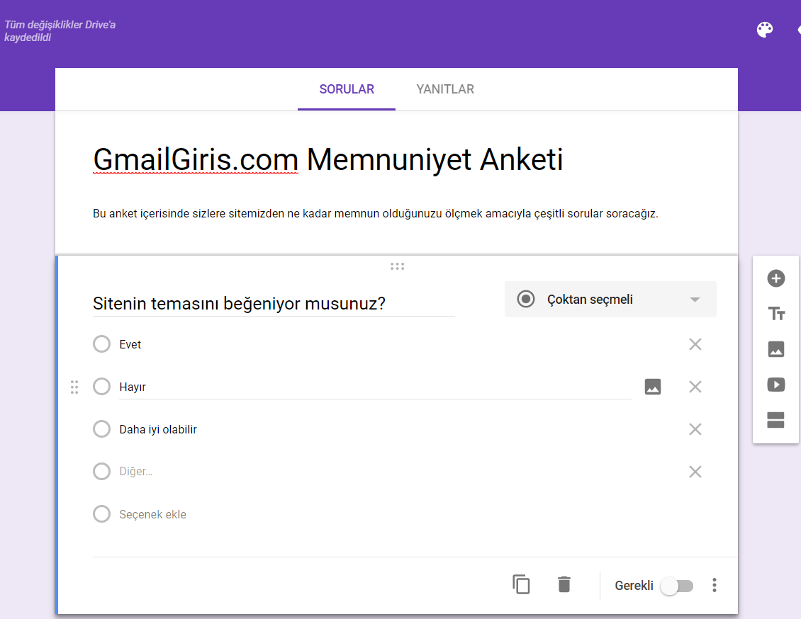 google doc anket gmail giris gmail
