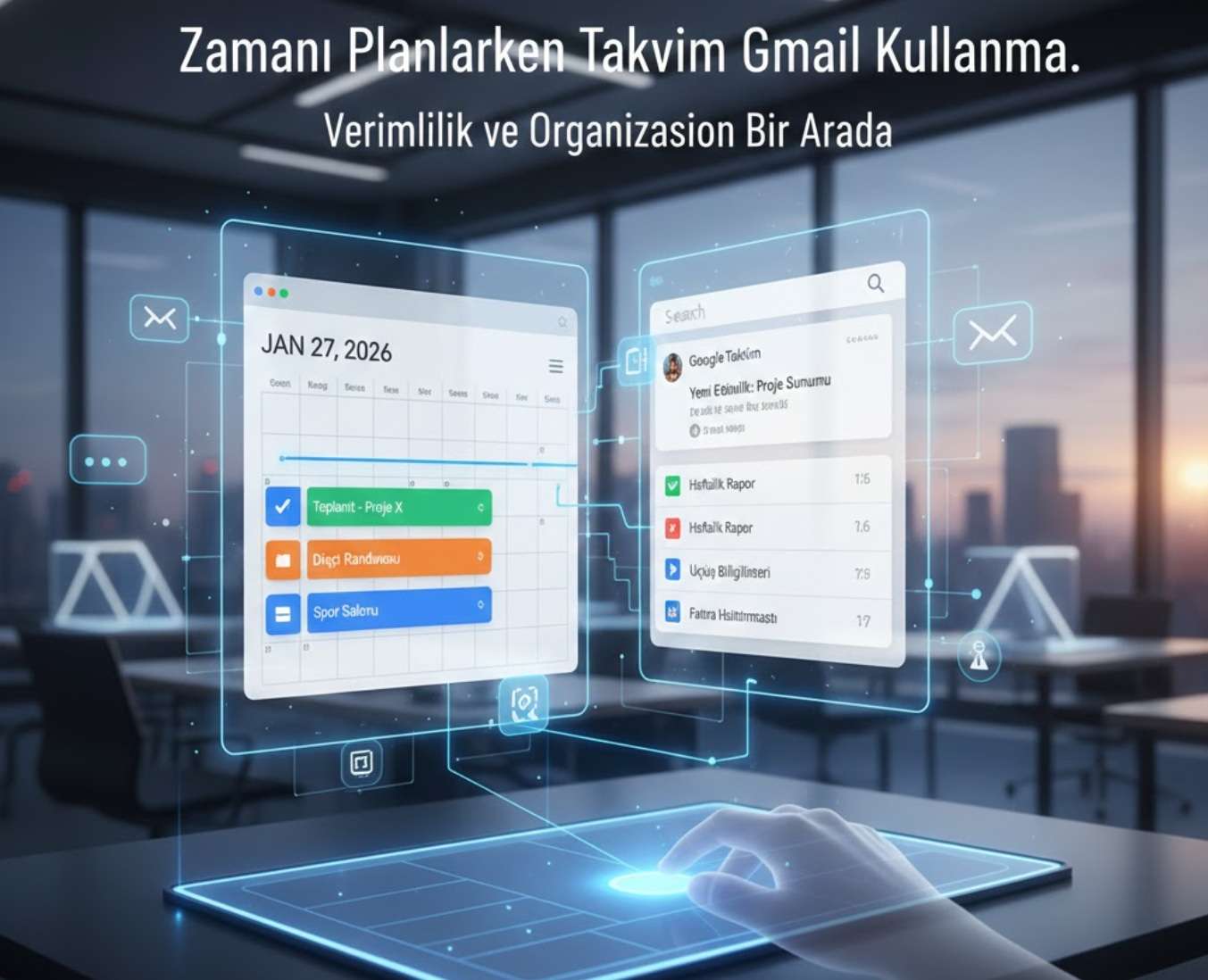 Zamanı Planlarken Takvim Gmail Kullanma