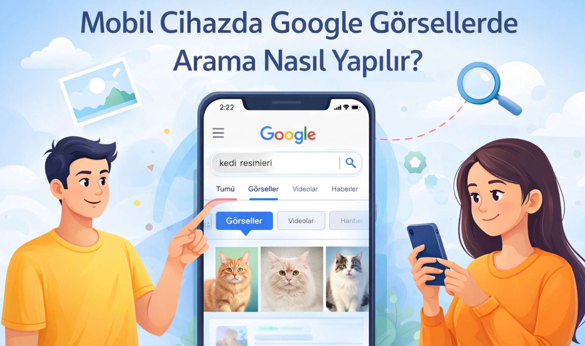 Mobil Cihazda Google Görsellerde Arama Nasıl Yapılır?