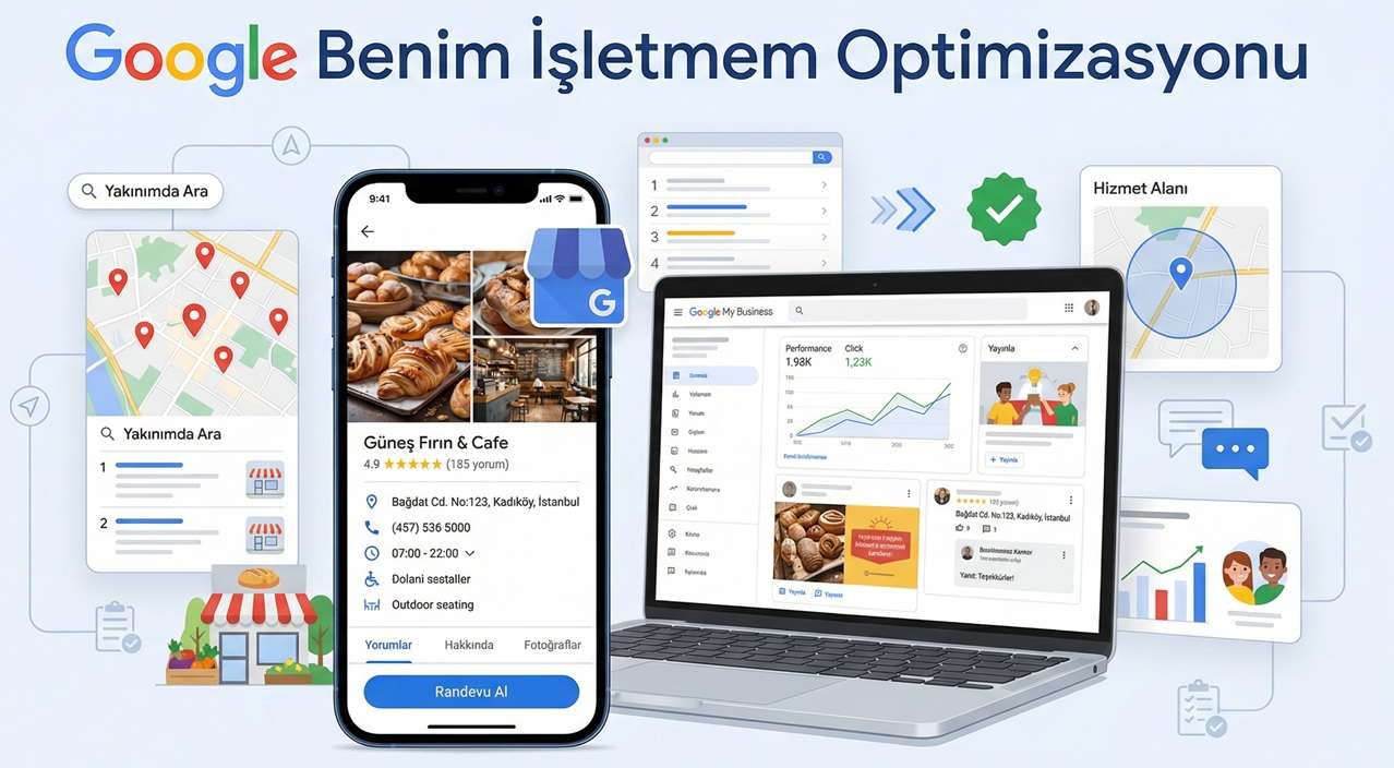 Google Benim İşletmem (Business Profile) Nasıl Optimize Edilir? (2026 Rehberi)