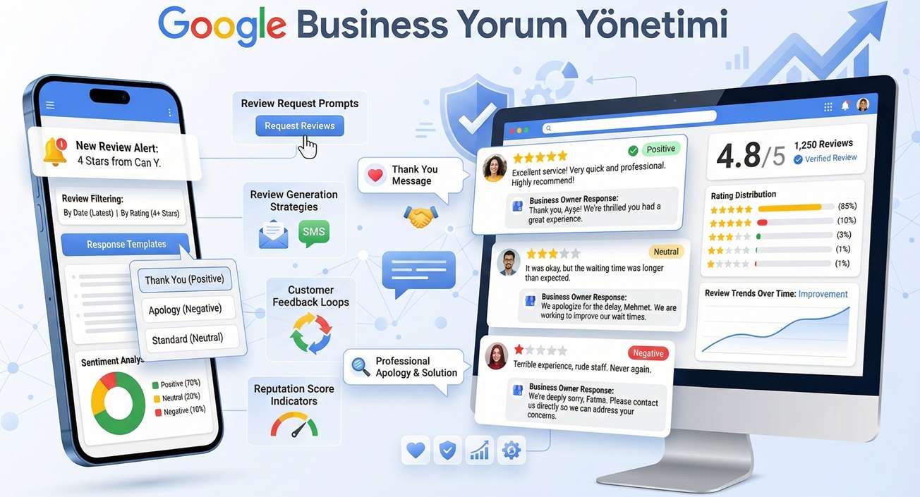 Google Business ile Müşteri Yorumlarını Yönetme Rehberi