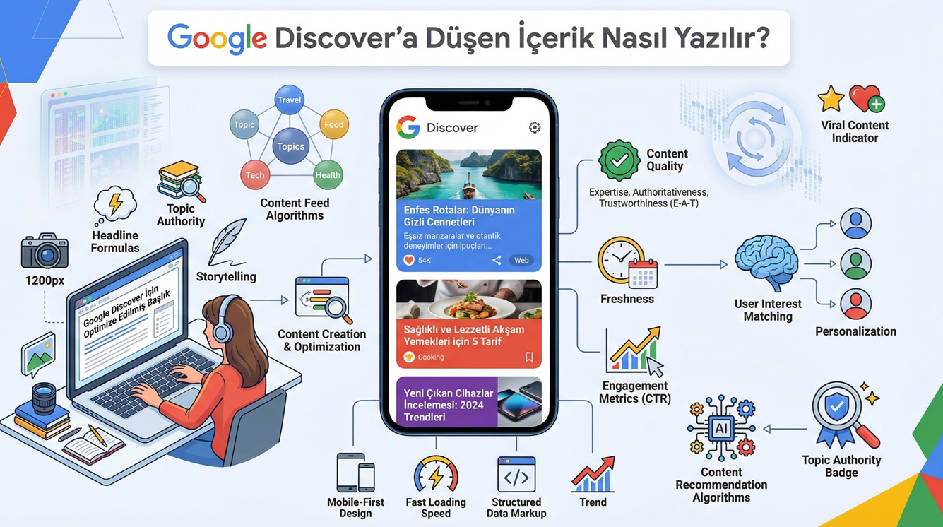 Google Discover’a Düşen İçerik Nasıl Yazılır?