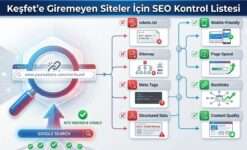 Keşfet’e Giremeyen Siteler İçin SEO Kontrol Listesi