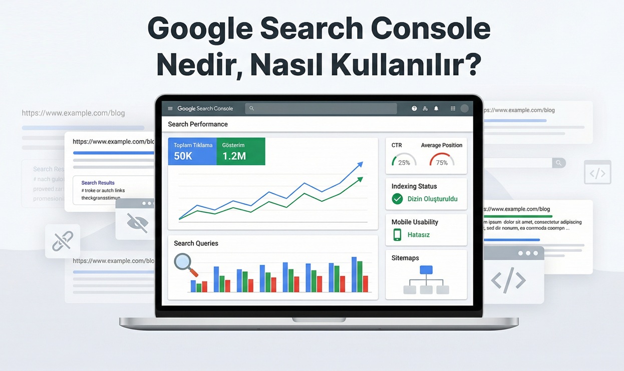 Google Search Console Nedir, Nasıl Kullanılır? (2026 Rehberi)