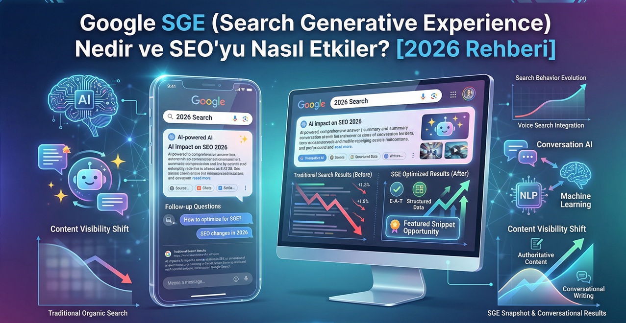 Google SGE (Search Generative Experience) Nedir ve SEO’yu Nasıl Etkiler?
