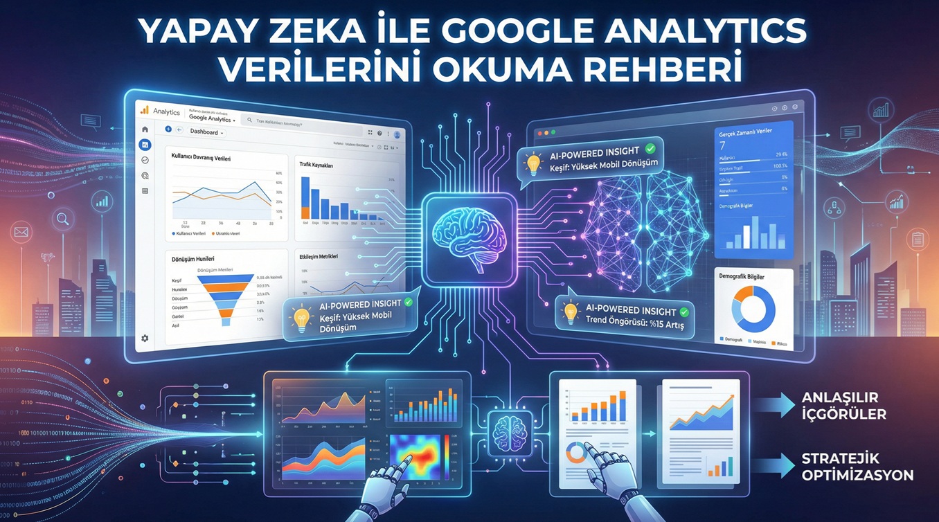 Yapay Zeka ile Google Analytics Verilerini Okuma Rehberi