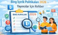 Bing İçerik Politikaları 2026 – Yayıncılar İçin Rehber