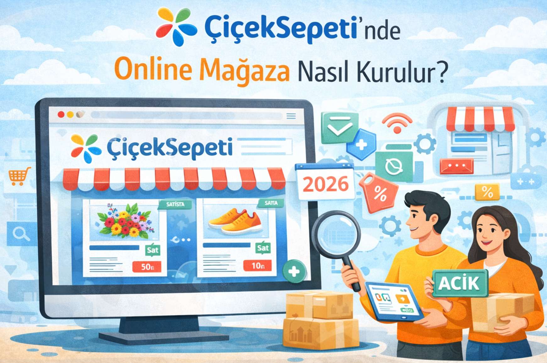 ÇiçekSepeti’nde Online Mağaza Nasıl Kurulur?