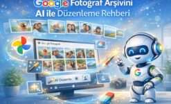 Google Fotoğraf Arşivini AI ile Düzenleme Rehberi