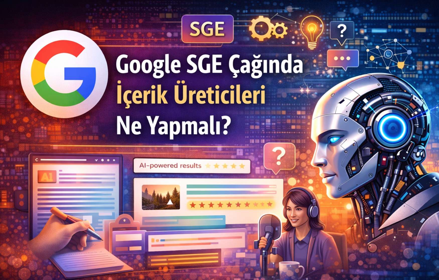 Google SGE Çağında İçerik Üreticileri Ne Yapmalı?