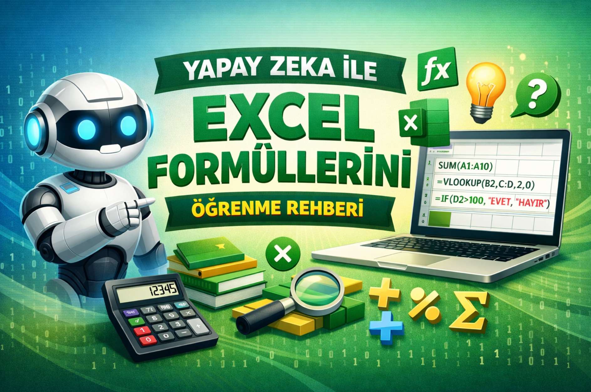 Yapay Zeka ile Excel Formüllerini Öğrenme Rehberi