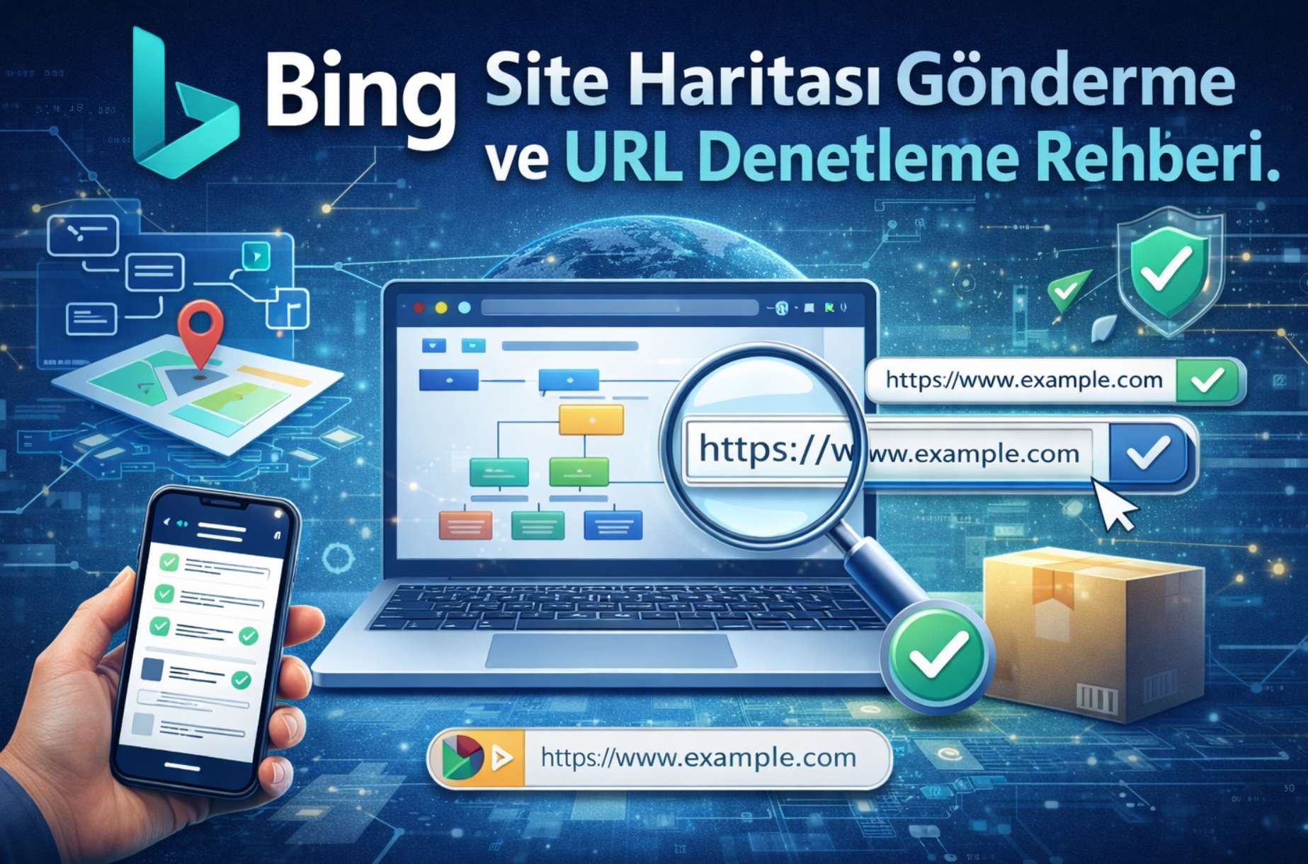 Bing Site Haritası Gönderme ve URL Denetleme Rehberi